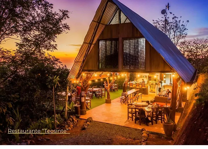 Lodge Nosara Hideaway 1 - Mountain View Cabins&breakfast Provided